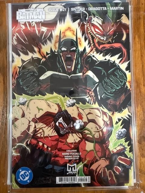 Absolute Batman #21 | Mario Foccillo Wraparound Trade Variant