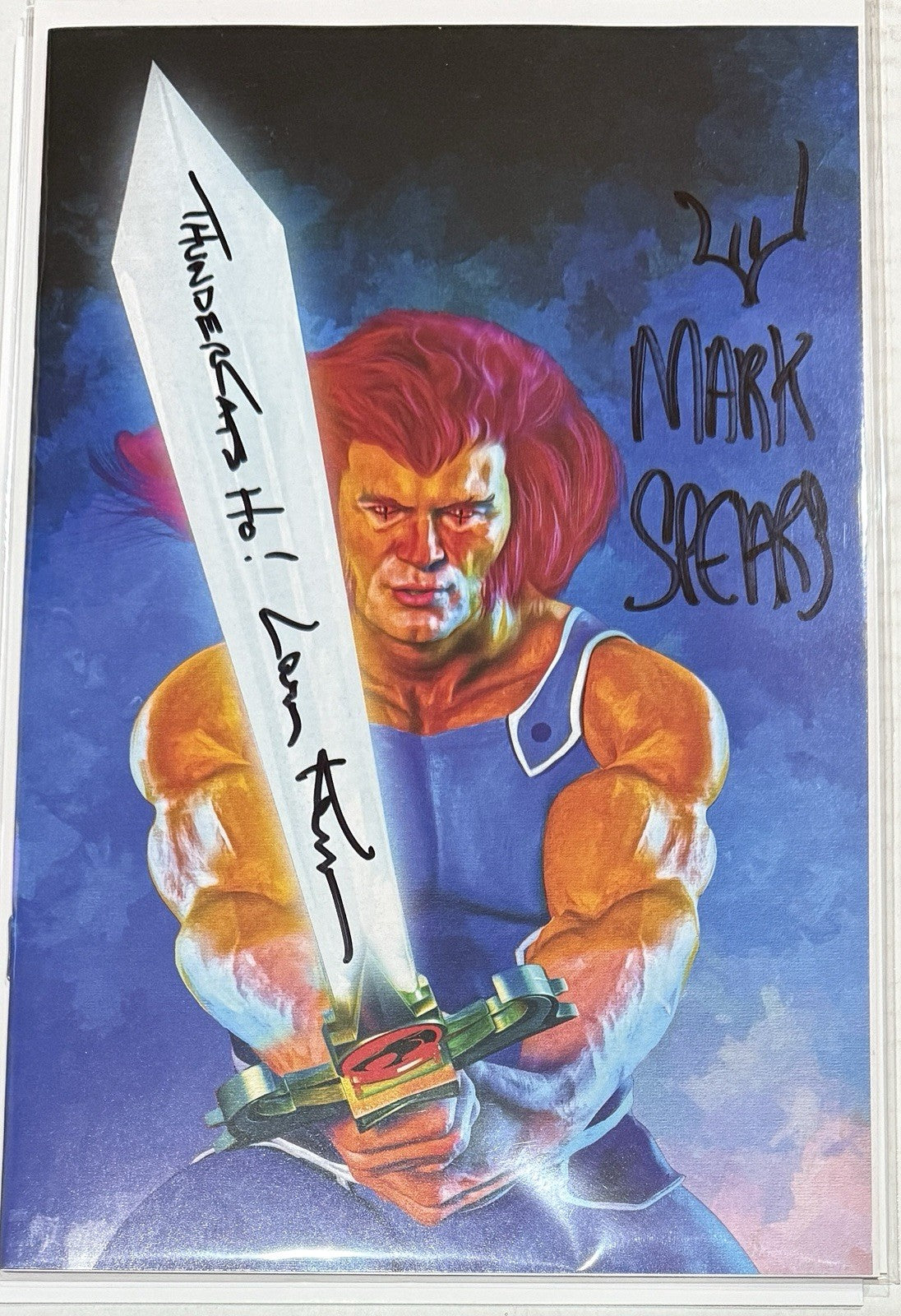 Thundercats #15 | 2 X's SIGNED By Mark Spears & Larry Kenney w/ Thundercats Ho!