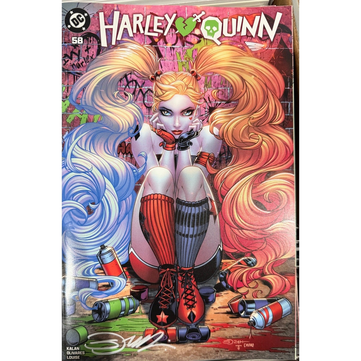 Harley Quinn #58 | Signed by Sorah Suhng w/ COA | Trade Dress Exclusive