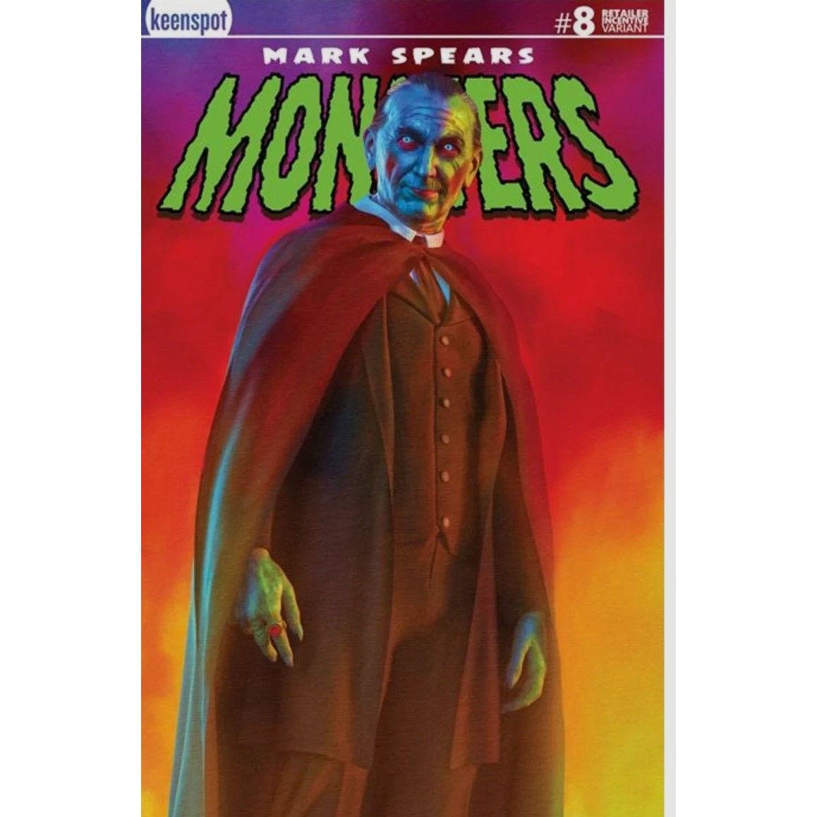 Mark Spears: Monsters #8 Horrorland | Holofoil Incentive Variant | 1:250