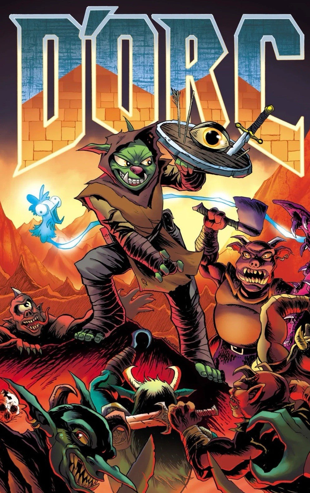 Dorc #5 | Jason Flower Exclusive | Doom Homage | LTD 400