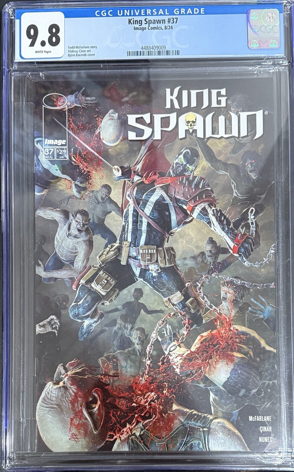 King Spawn #37 CGC 9.8 NM/M Gorgeous Gem Wow