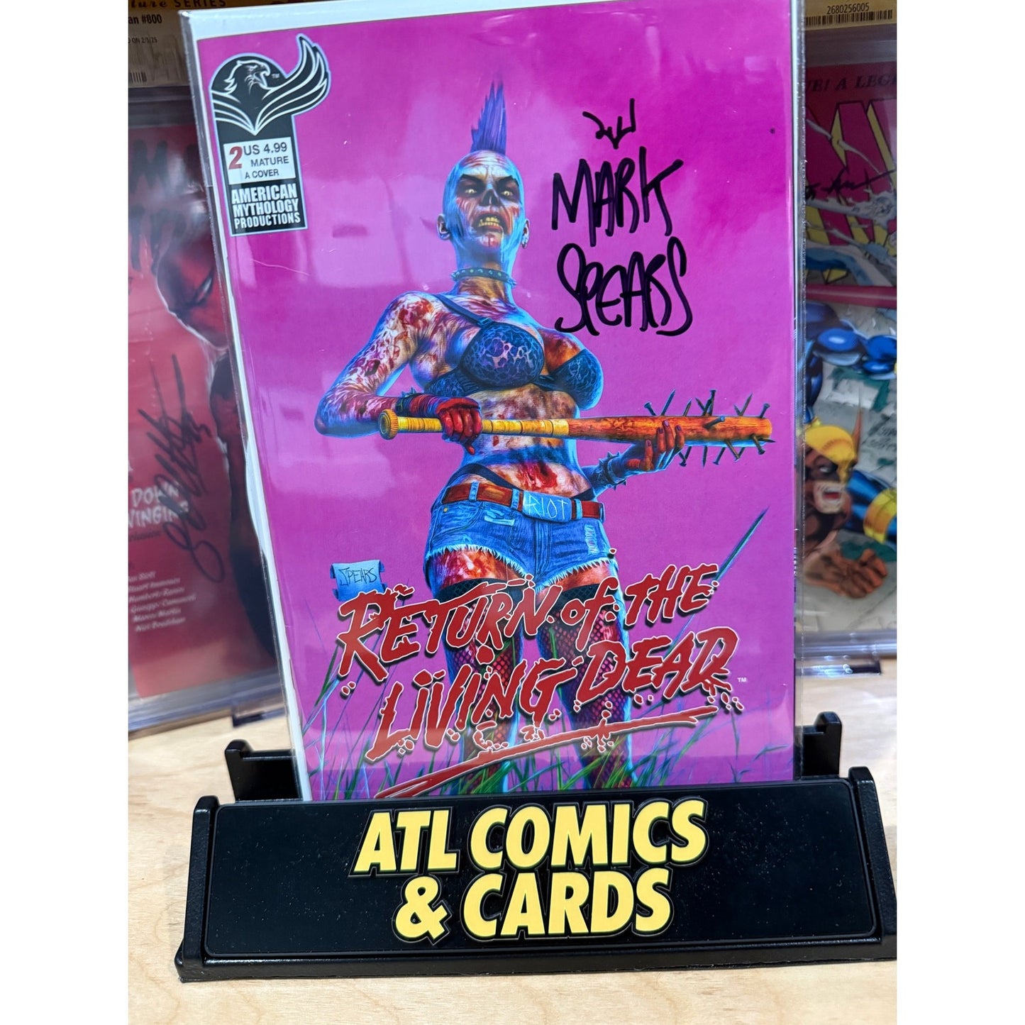 Return of the Living Dead #2 | Signed by Mark Spears w/ COA