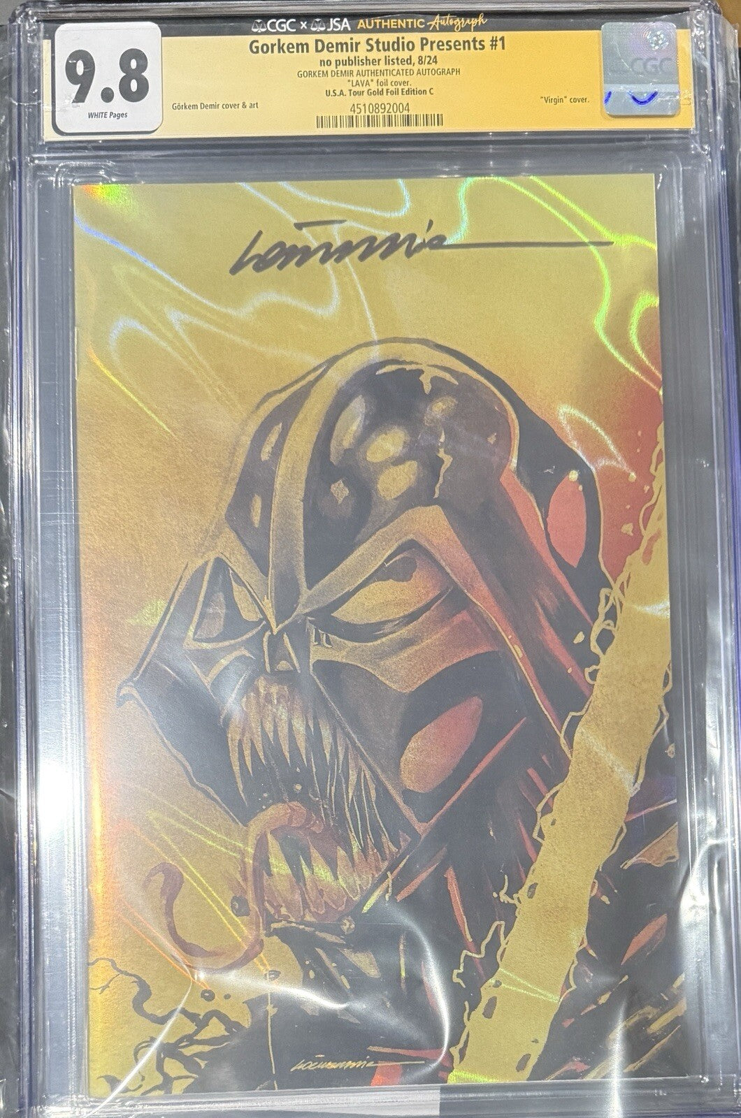 Gorkem Demir Studio Presents #1 CGC 9.8 Venomized Darth Vader!