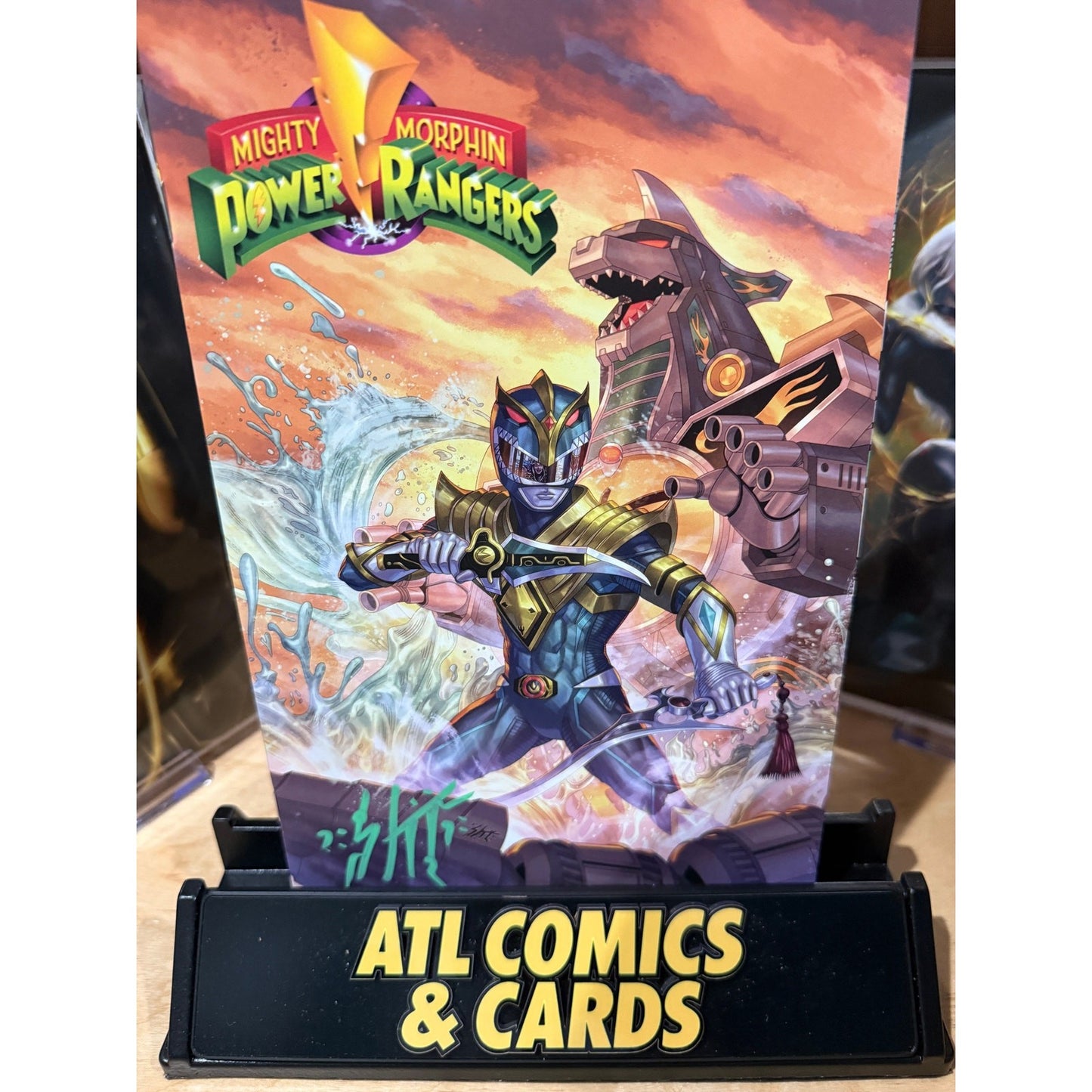 Mighty Morphin Power Rangers #1 | Signed by Sketch Ellis w/ COA | LTD 500