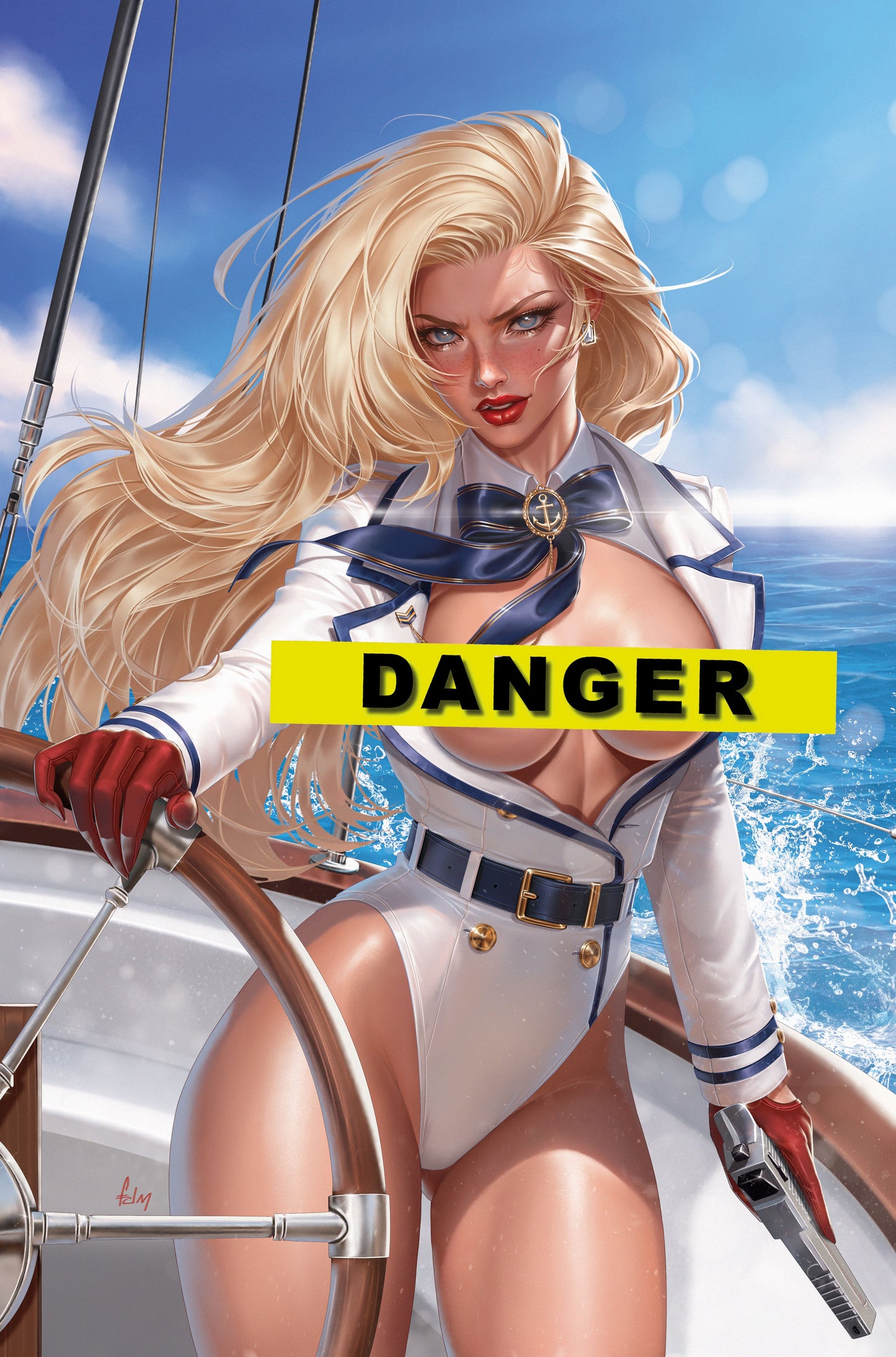 GUN HONEY DOUBLE DOWN #2 - FADIME YILDIRIM COVER B VIRGIN VARIANT KNIGHT OF COMICS SDCC 2026 EXCLUSIVE LTD 500