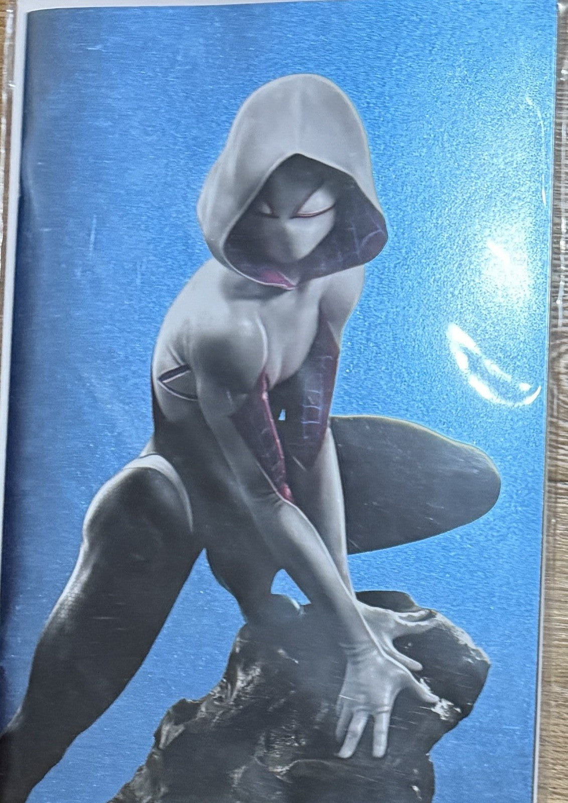 Spider-Gwen Annual (2023)- Rafael Grassetti Exclusive Virgin Foil Variant