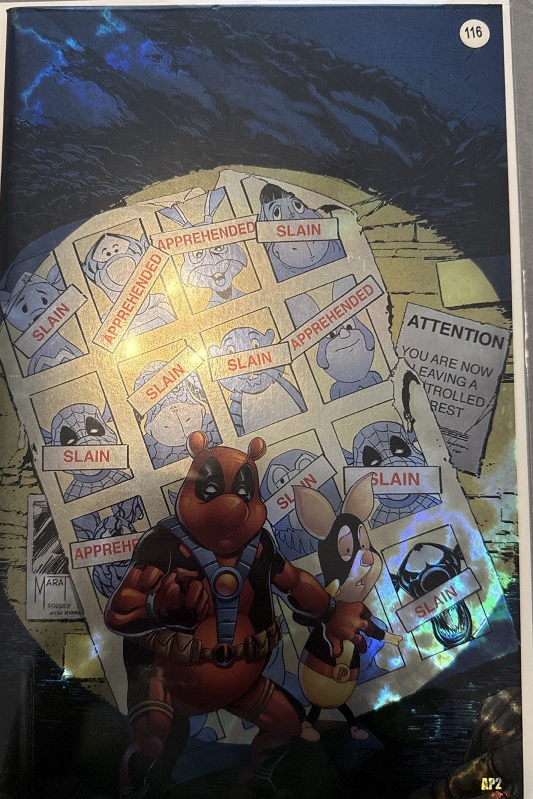 Do You Pooh - X-Men: Days of Future Past Homage "Virgin" Variant Foil Cover AP2