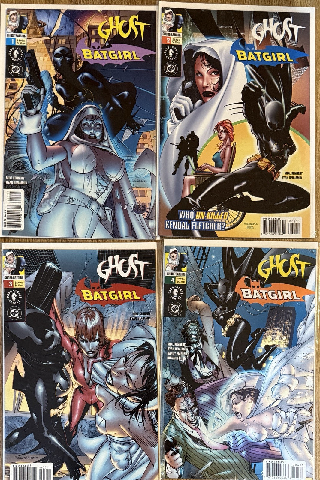 GHOST / BATGIRL (2000) #1-4 COMPLETE SET LOT FULL RUN TWO-FACE ORACLE GREYMATER