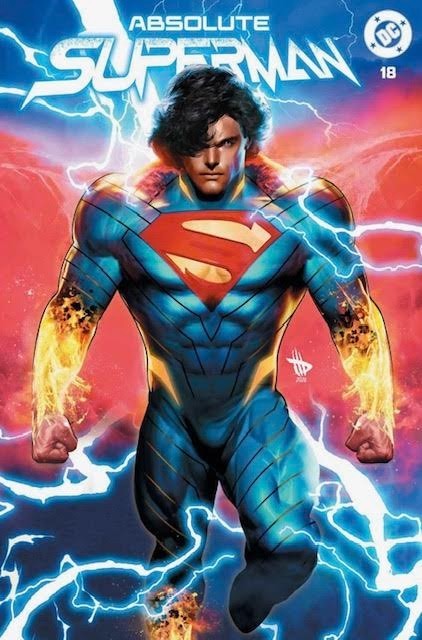 Absolute Superman #18 | Cover by Dave Wilkins | Trade  Virgin  Foil
