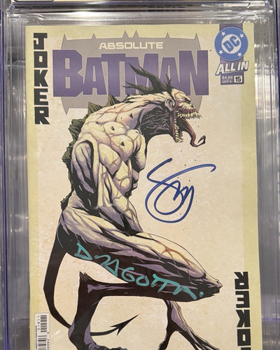 Absolute Batman #15 | CGC 9.8 | Signed Scott Snyder + Nick Dragotta
