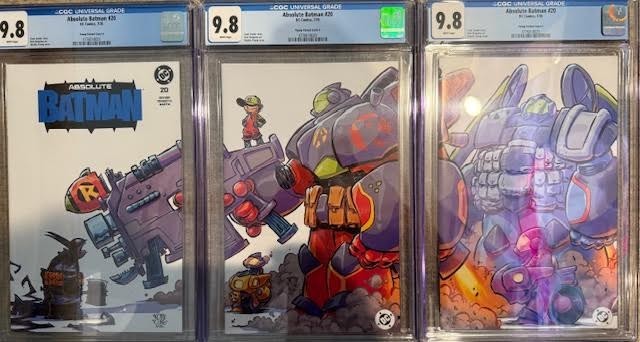 Absolute Batman #20 | CGC 9.8 | Skottie Young Variant | Connecting Covers