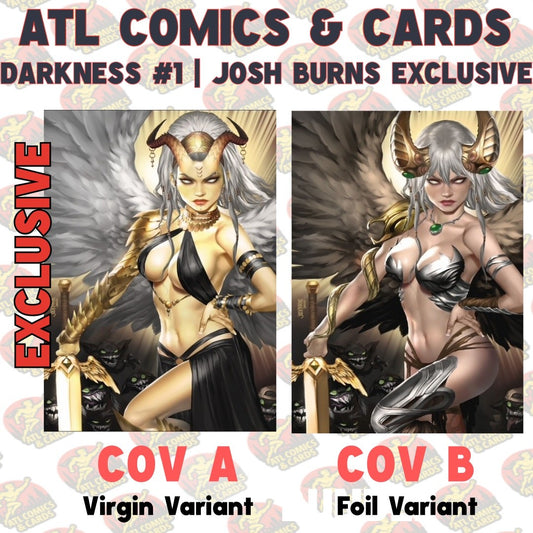 Darkness #1 | Set | Josh Burns Exclusive | Virgin + Foil | LTD 500 w/ COA