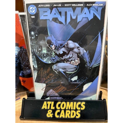Batman #158 | Signed by Jim Lee + Jeph Loeb w/ COA  | Jim Lee Excl | LTD 100