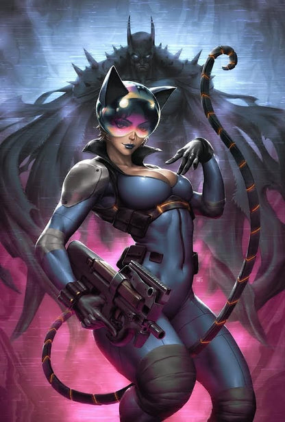 Pre-Sale | Absolute Catwoman #1 | Cover by Kendrick Lim | Trade + Virgin + Foil