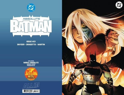Pre-Order | Absolute Batman #21 | Mirka Andolfo Exclusive | Virgin Variant