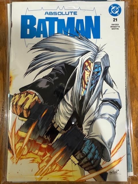 Absolute Batman #21 | Mario Foccillo Wraparound Trade Variant