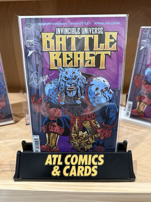 Invincible Universe Battle Beast #3 | Signed w COA by Deegan Puchkors | LTD 1000