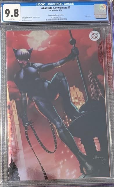 Absolute Catwoman #1 | CGC 9.8 | Jay Anacleto Variant