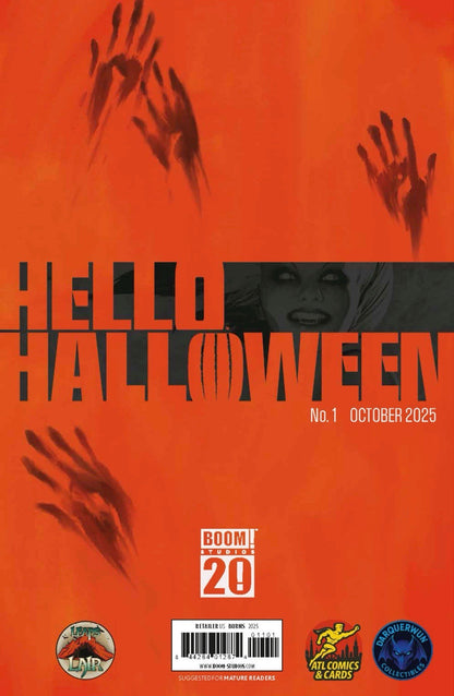 Exclusive | Hello Halloween #1 | Josh Burns  Exclusive Glow-In-The-Dark Variant