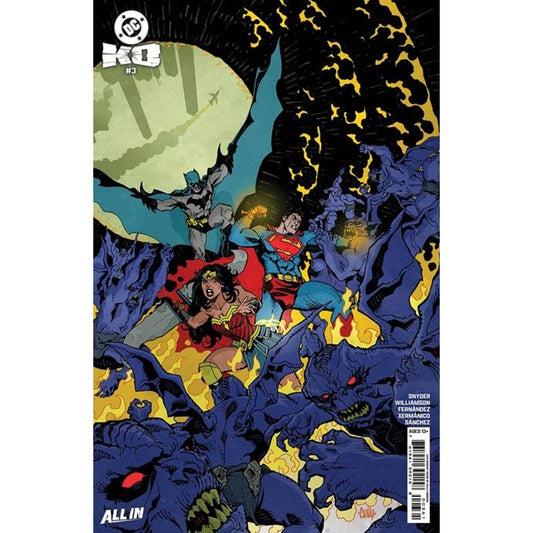 DC K.O. #3 (OF 5) CVR K | CULLY HAMNER CARD STOCK VAR | 1:25 RATIO
