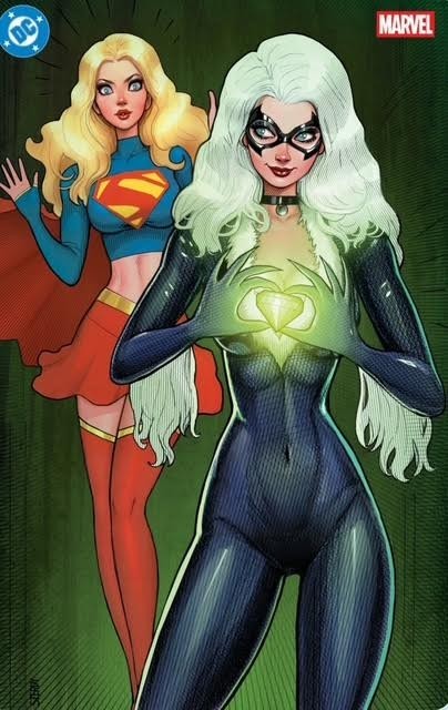 Superman / Spider-Man #1 | Cover by Szerdy | Trade + Virgin Foil