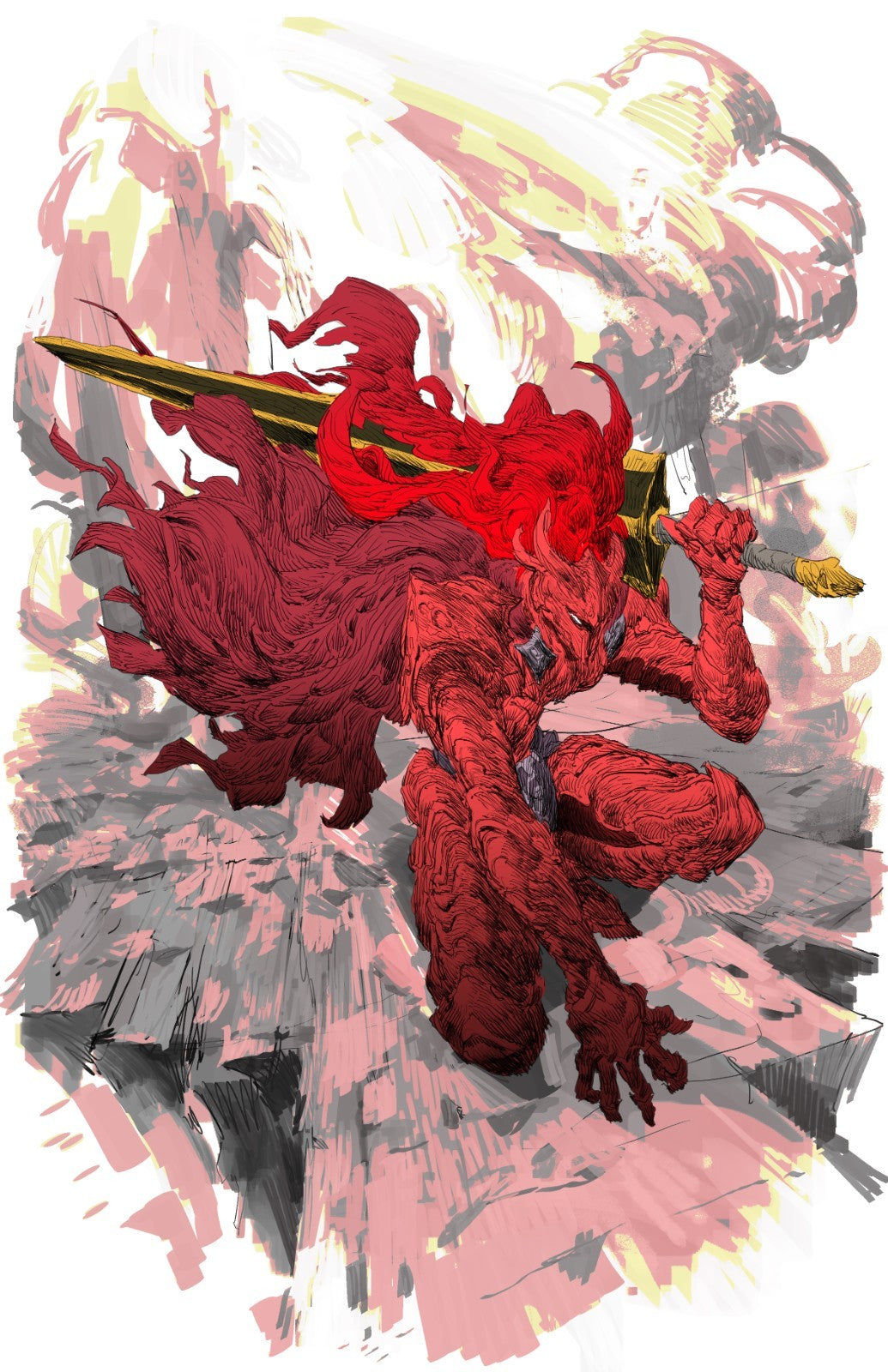 FAME: CHUGONG SOLO LEVELING - DONGHEE KIM IGRIS COVER B VIRGIN NYCC 2025 KNIGHT OF COMICS EXCLUSIVE LTD 100