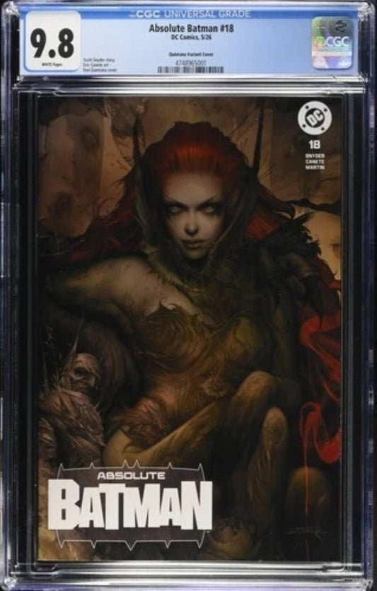 Slab | Absolute Batman #18 | CGC 9.8 | Dan Quintana Exclusive