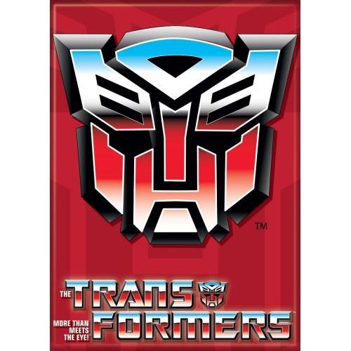Transformers Autobot Shield 2.5 Inch x 3.5 Inch Magnet for Fridge & Lockers