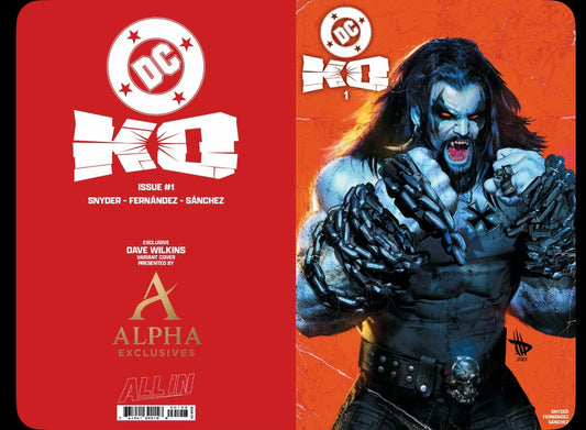 DC KO #1 | Lobo | Dave Wilkins Exclusive Trade Dress | LTD 3000