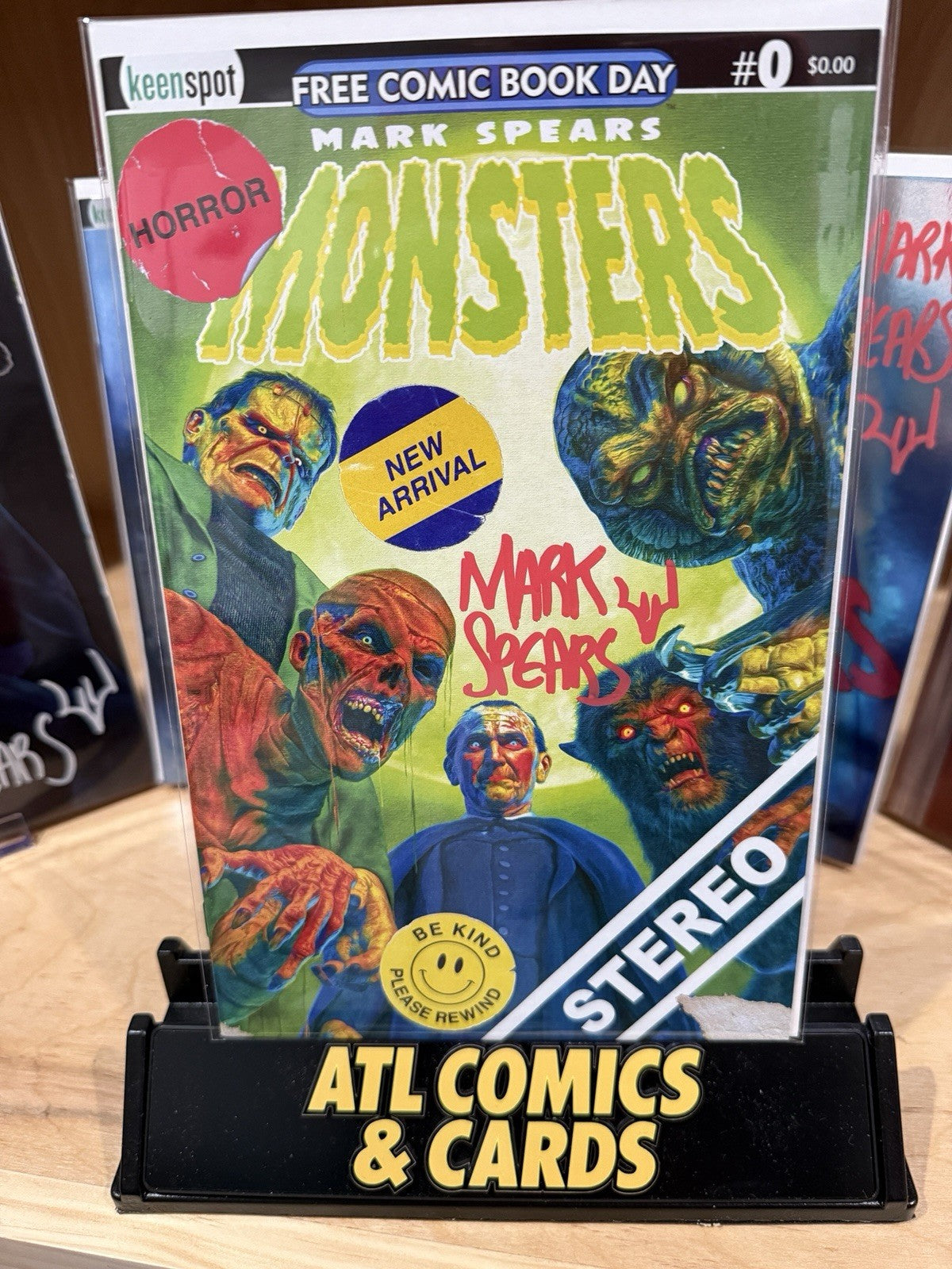 Mark Spears Monsters #0 | Signed by Mark Spears w/ COA | FCBD