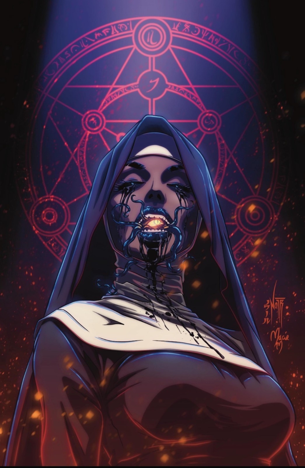 Excommunicated #3 | Jordan Noir Virgin Variant | LTD 500