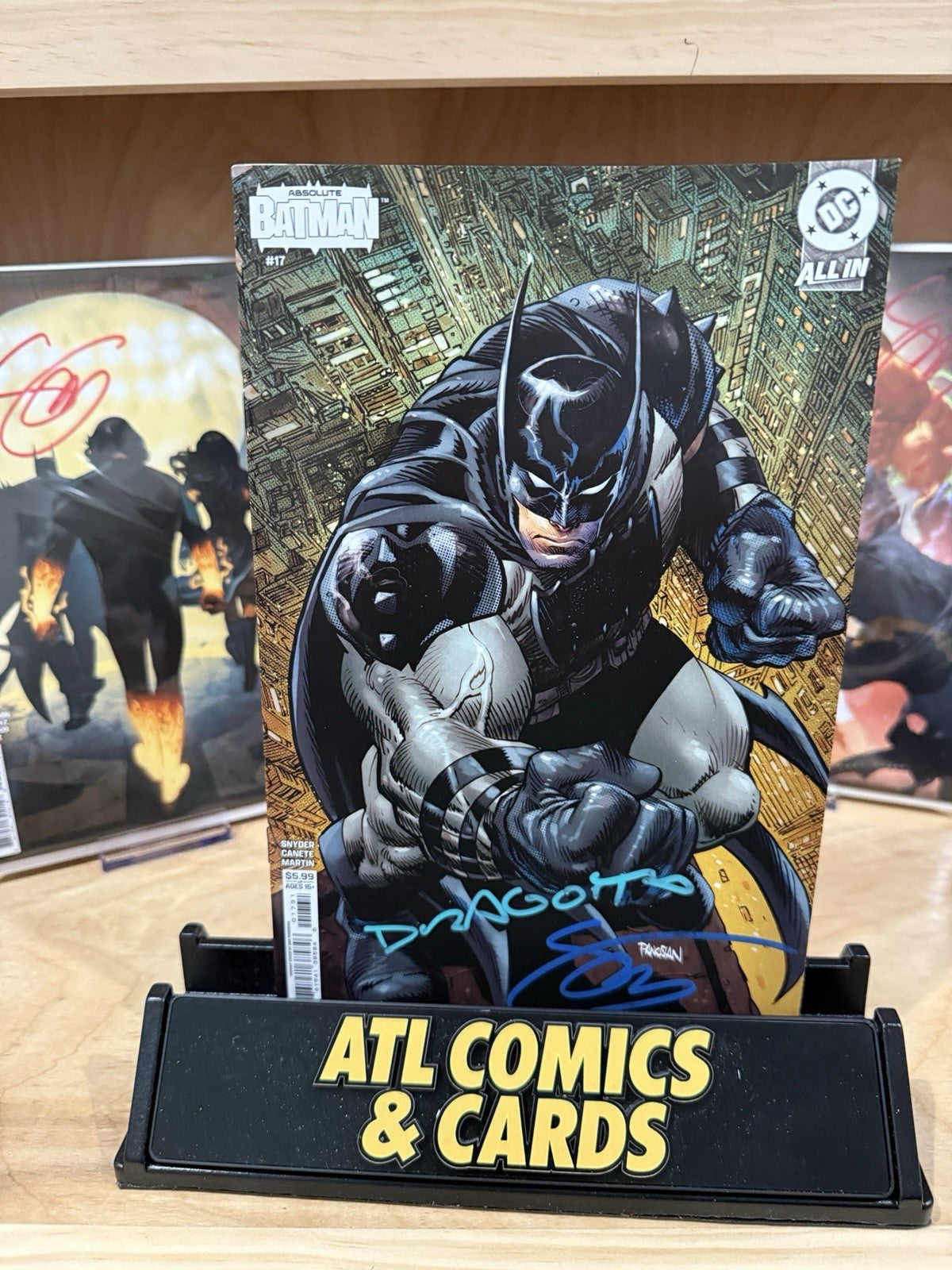 Absolute Batman #17 | Cover C |  Signed by Scott Snyder + Nick Dragotta w/ COA