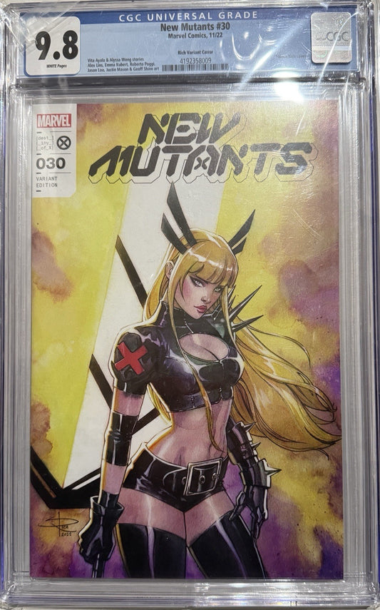 New Mutants #30 (2022 Marvel) CGC 9.8 Sabine Rich Edition | Magik Cover
