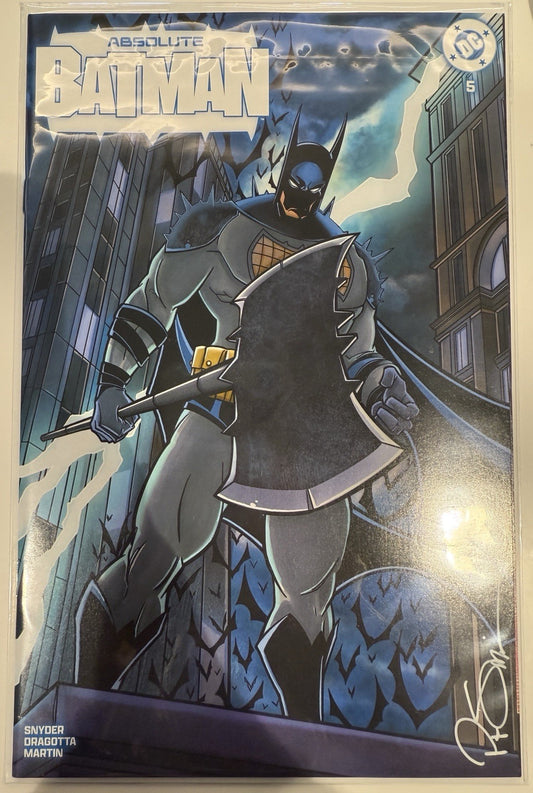 Absolute Batman # 5 | Signed By Peter Smith w/ COA | Batman Animated | NM