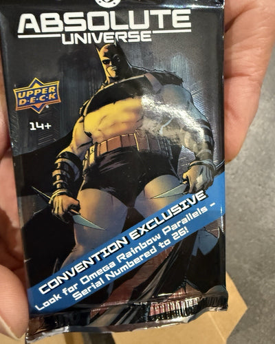 SDCC 2026 | Absolute Batman Universe Exclusive Trading Card Single Pack | 16 Cards