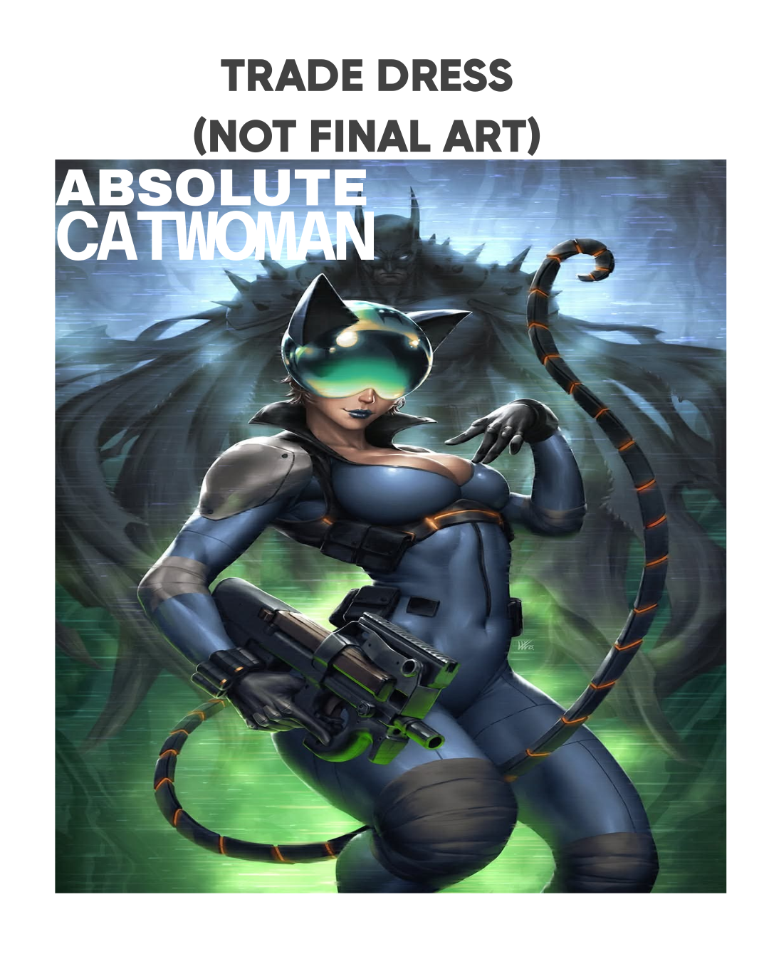 Pre-Sale | Absolute Catwoman #1 | Cover by Kendrick Lim | Trade + Virgin + Foil