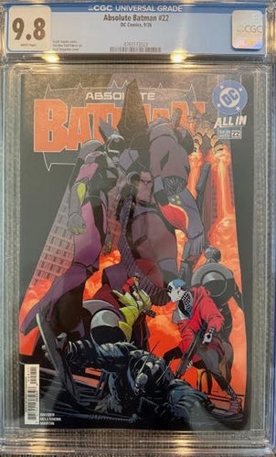Slab | Absolute Batman #22 | CGC 9.8 | Cover A | 1st Print