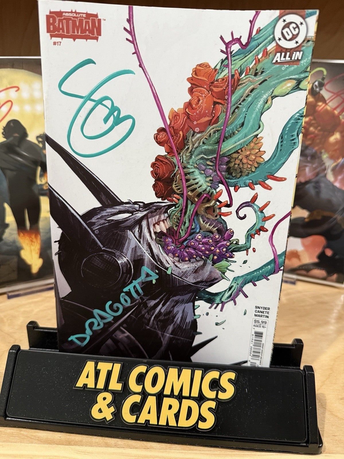 Absolute Batman #17 | Cover D |  Signed by Scott Snyder + Nick Dragotta w/ COA