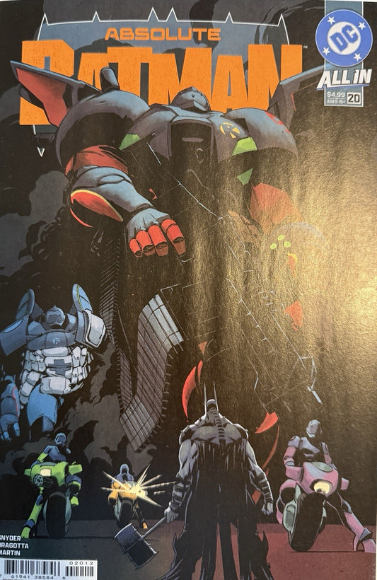 Absolute Batman #20 | Cover A | 2nd (second) Print | Nick Dragotta