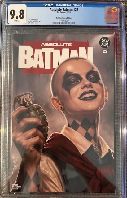 Absolute Batman #22 | CGC 9.8 | Carla Cohen Variant