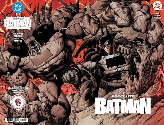 ABSOLUTE BATMAN #23 | Mario Foccillo | Wraparound Foil + Trade Dress Exclusive