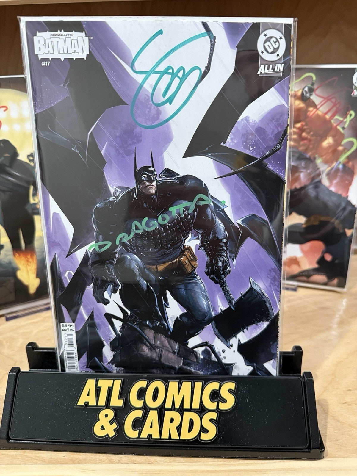 Absolute Batman #17 | All 4 Covers |  Signed by Snyder + Dragotta w/ COA