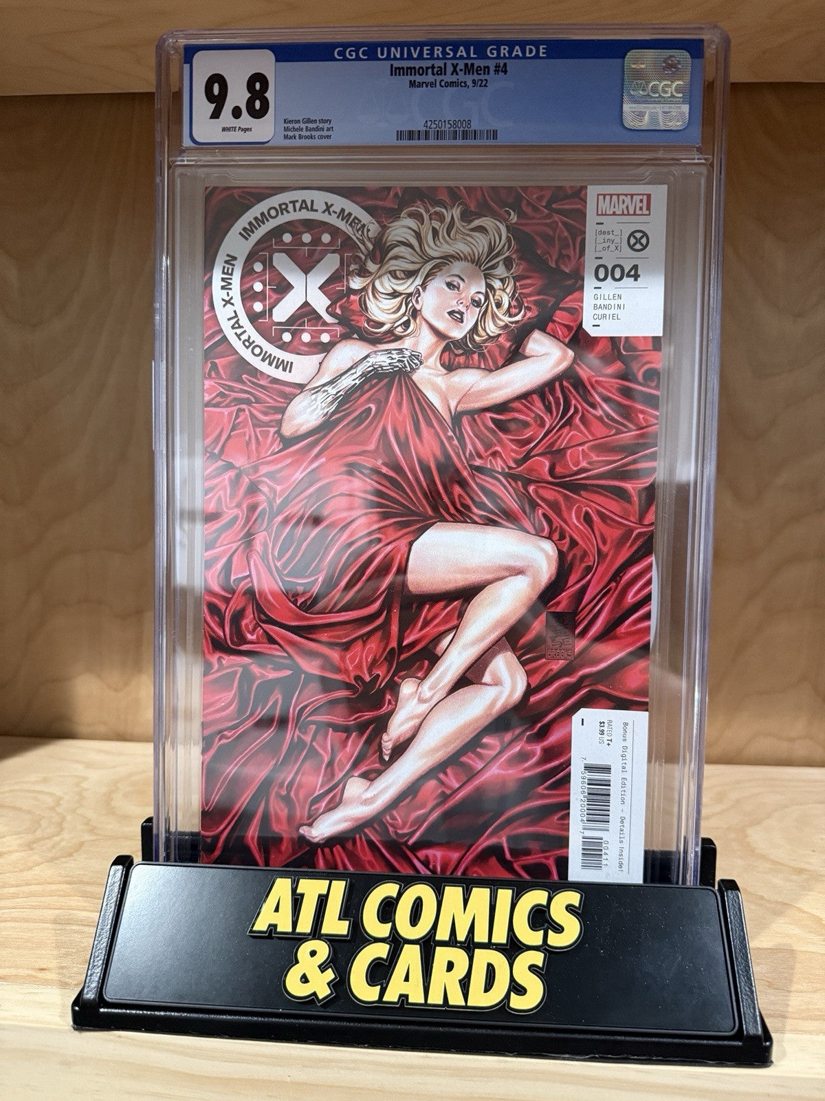Immortal X-Men #4 | CGC 9.8 | Mark Brooks Cover | Marvel Comics | 2022