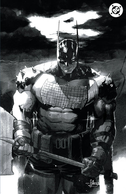 ABSOLUTE BATMAN #20 - JAVIER FERNANDEZ BLACK AND WHITE VIRGIN VARIANT KNIGHT OF COMICS EXCLUSIVE LTD 1000