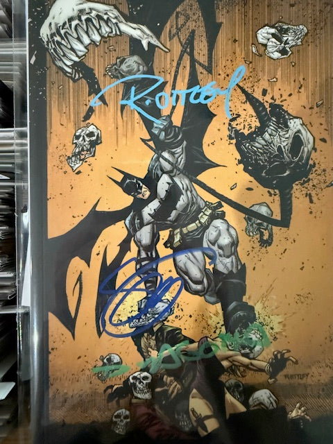 Absolute Batman #1 (DC/Panini) | Ottley Variant | 3x's Signed by Ryan Ottley + Scott Snyder + Nick Dragotta  | German Blind Bag Variant