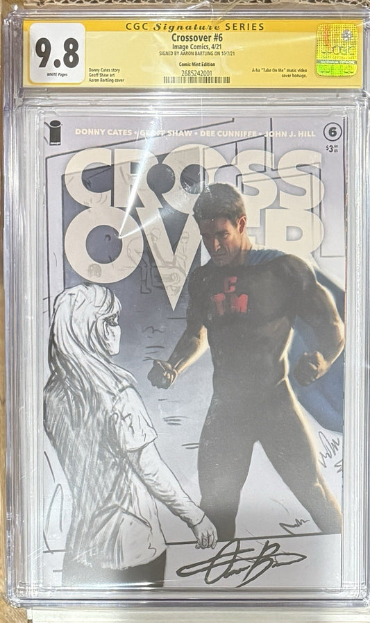 Crossover #6 CGC 9.8 Signed by Aaron Bartling (2021) - Comic Mint Edition