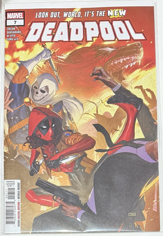 Deadpool Vol 9 #7A - Taurin Clarke Cover - 1st App Deadpool (Ellie Camacho)